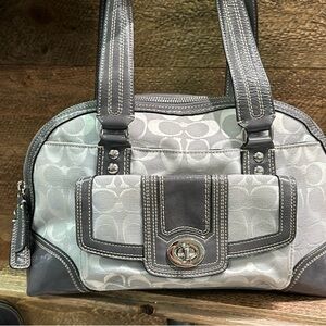 Coach satchel style handbag. Excellent used condition!